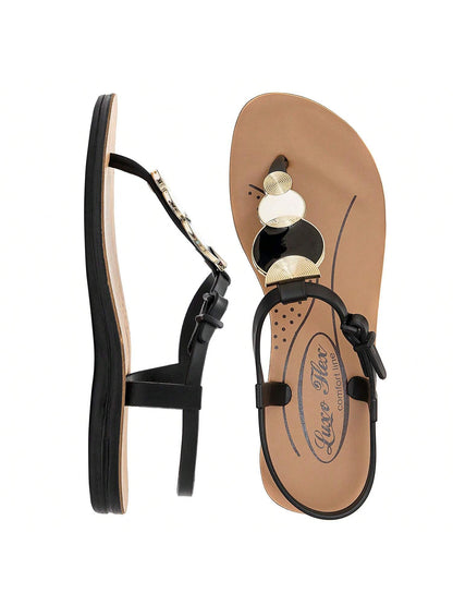 Chinelo Amora Tiras Preto e Branco - Rasteirinha Chic