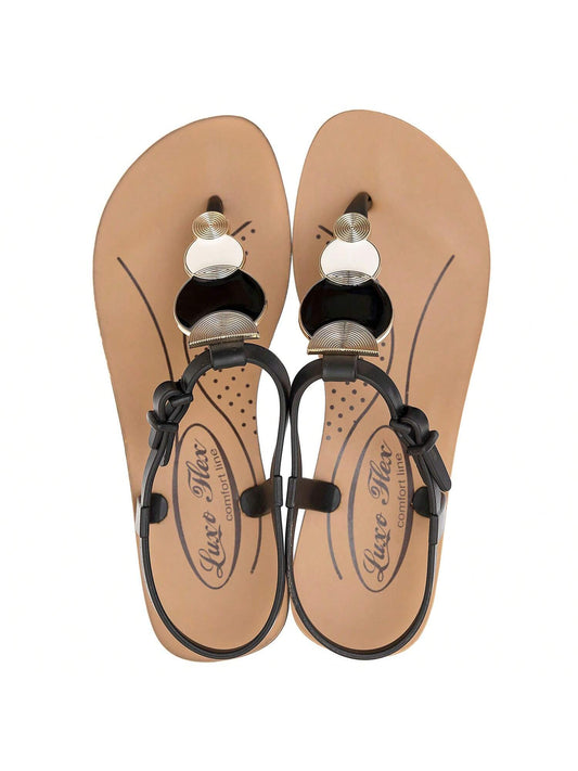 Chinelo Amora Tiras Preto e Branco - Rasteirinha Chic