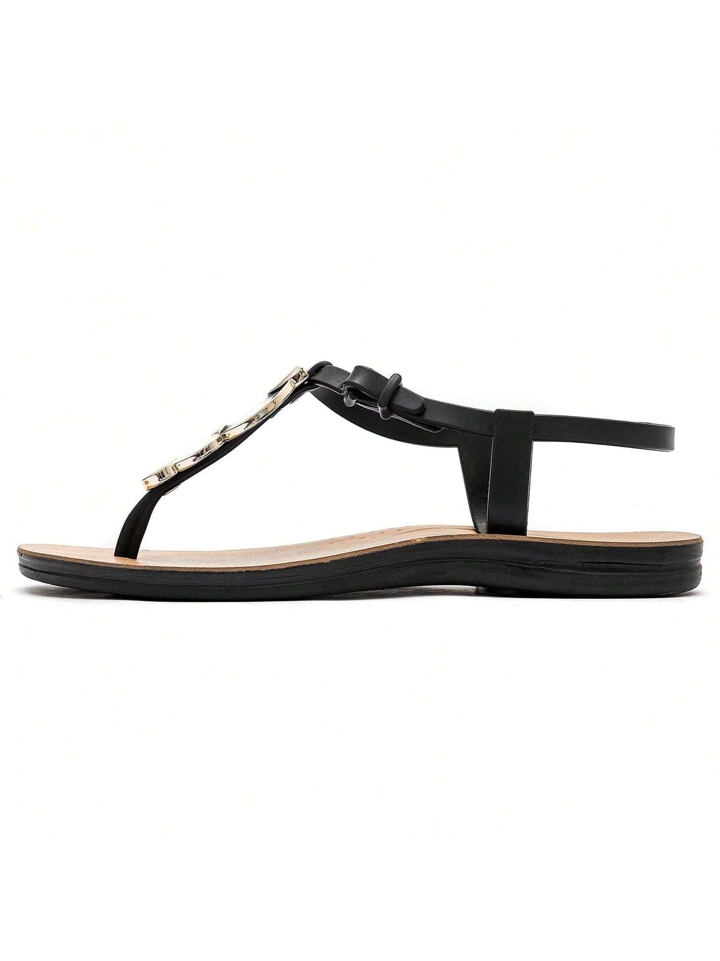 Chinelo Amora Tiras Preto e Branco - Rasteirinha Chic