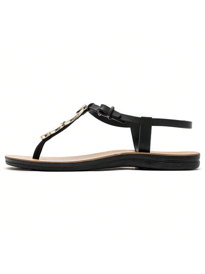 Chinelo Amora Tiras Preto e Branco - Rasteirinha Chic