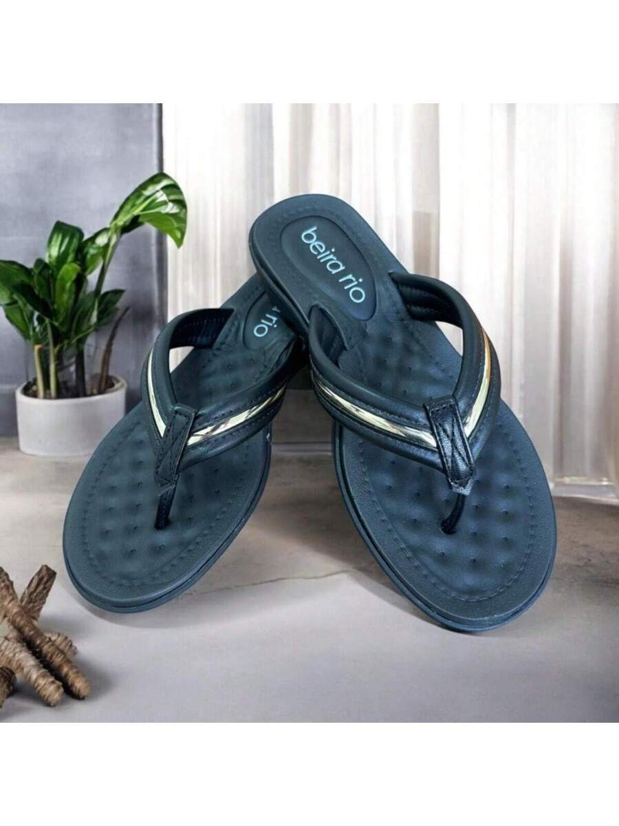 Chinelo Anti Derrapante Leandra - Rasteirinha Chic