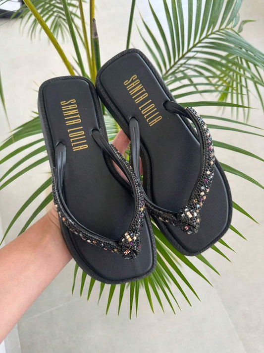 Chinelo Trançado Serena 2026 - Rasteirinha Chic