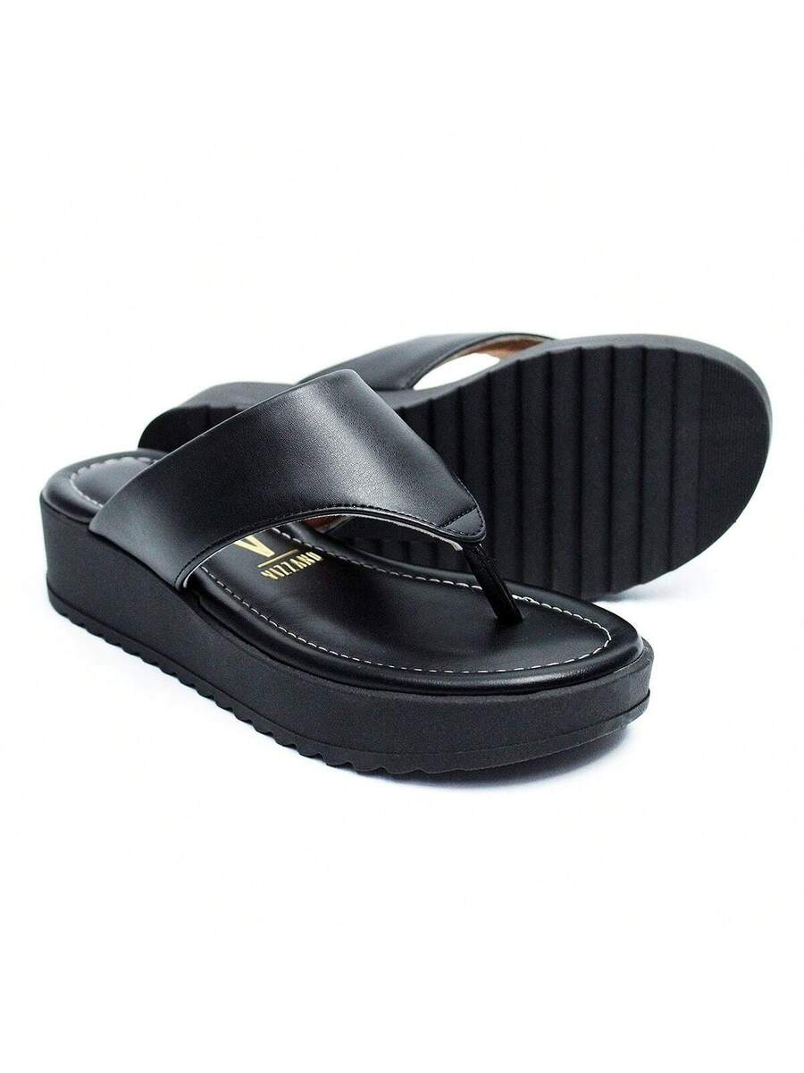 Chinelo Vizzion FemininoFlat Acolchoado - Rasteirinha Chic