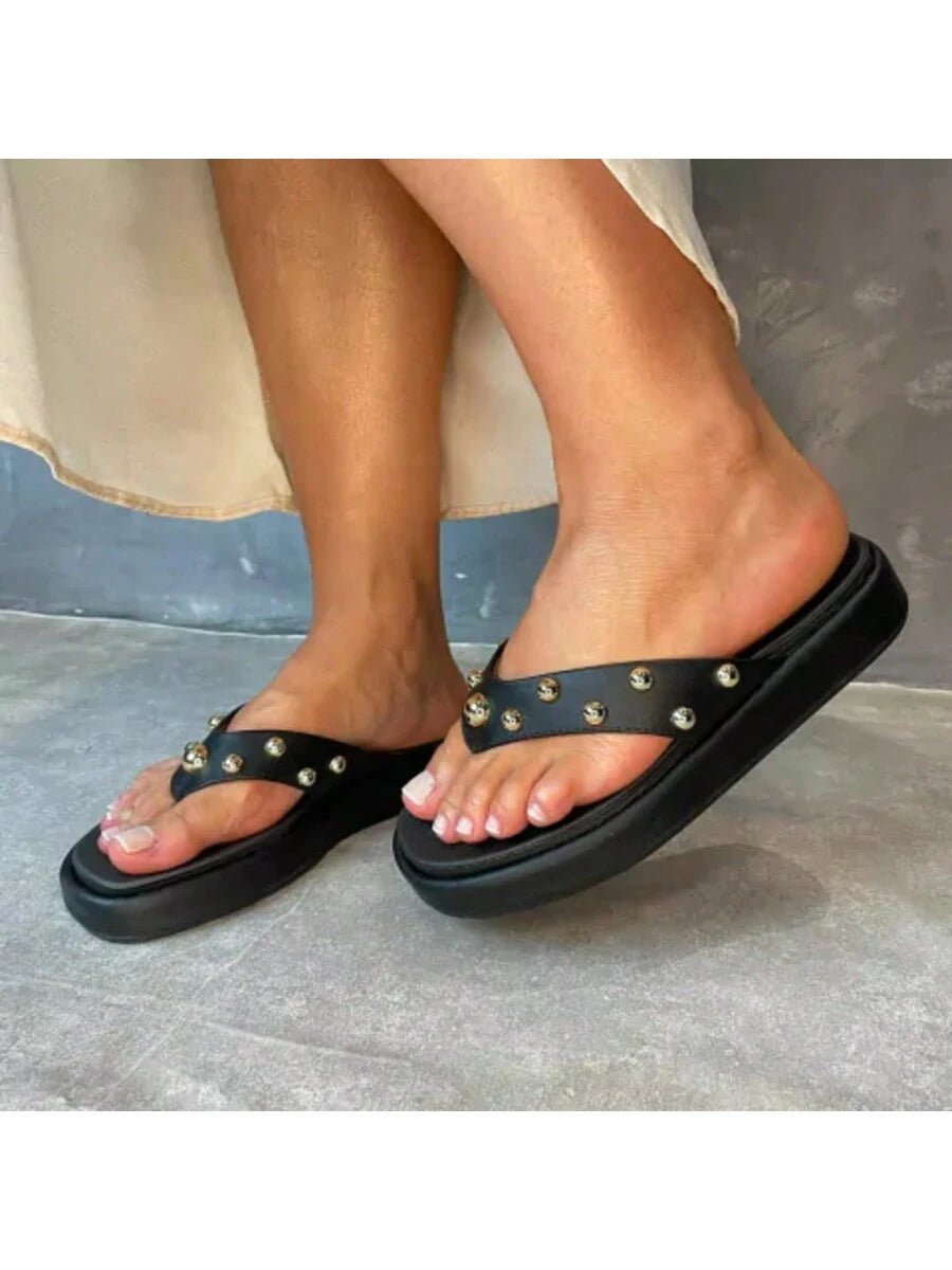 Chinelo Vizzion Flatform De Dedo - Rasteirinha Chic