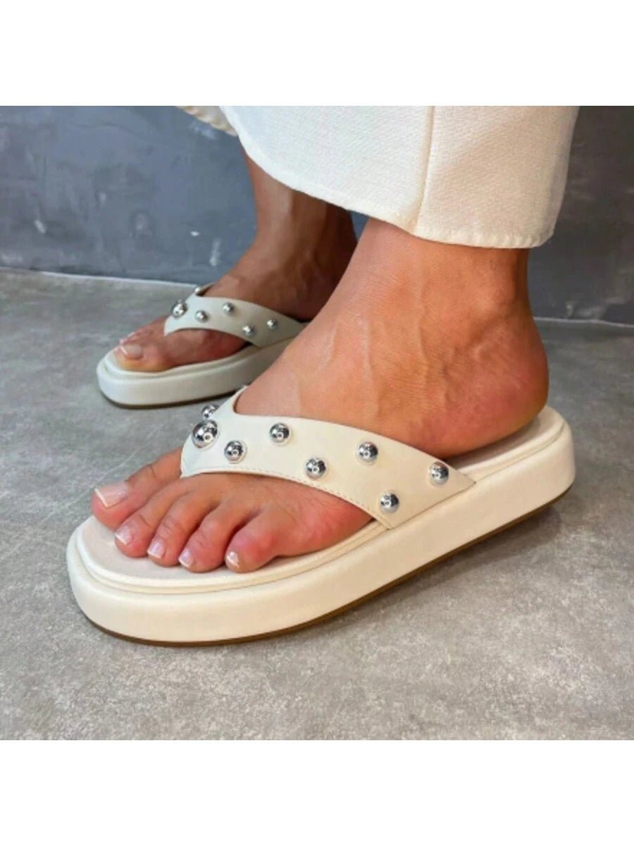 Chinelo Vizzion Flatform De Dedo - Rasteirinha Chic