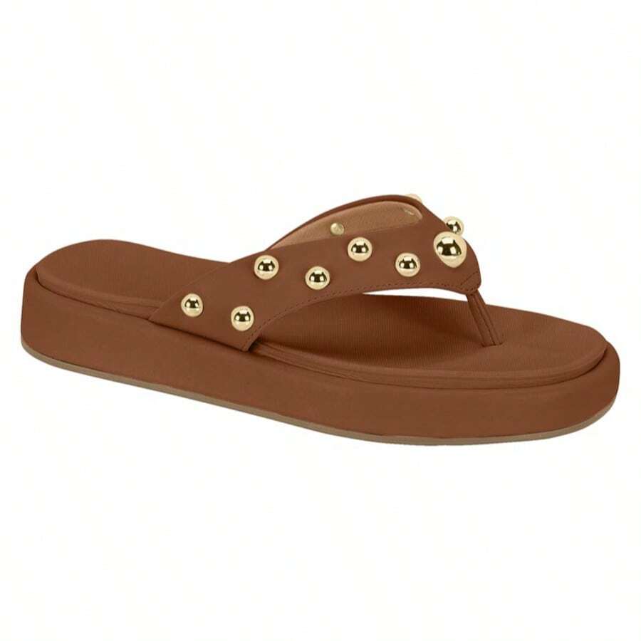 Chinelo Vizzion Flatform De Dedo - Rasteirinha Chic