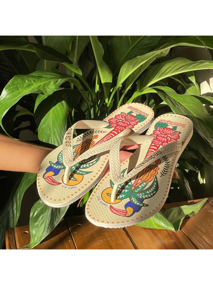 Kit 2 Pares Chinelo Tropical - Rasteirinha Chic