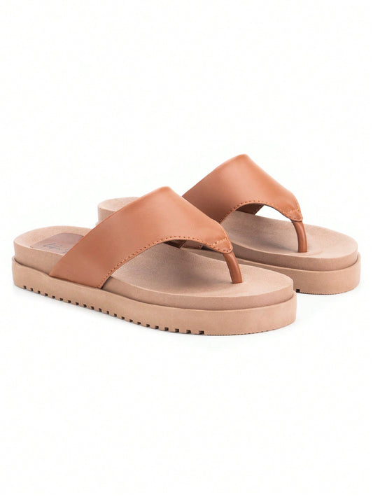 Papete Feminina Flatform Confortável - Rasteirinha Chic
