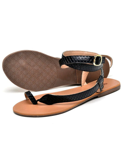 Rasteirinha Feminina 2033FG Metalizado - Rasteirinha Chic