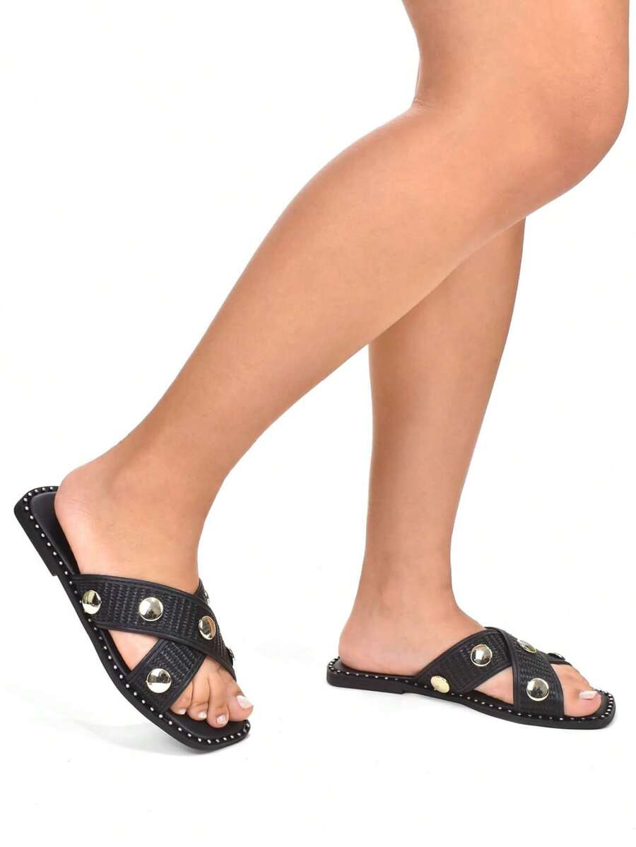 Rasteirinha Feminina Estilo X - Rasteirinha Chic