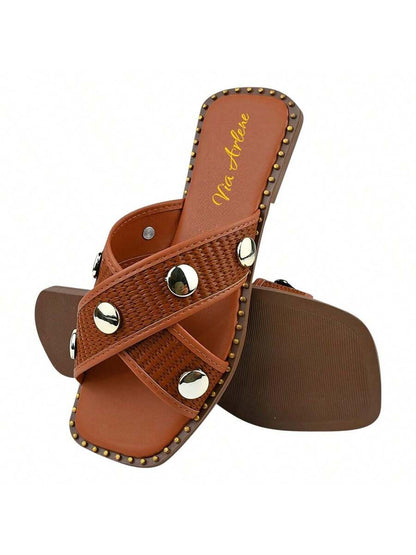 Rasteirinha Feminina Estilo X - Rasteirinha Chic