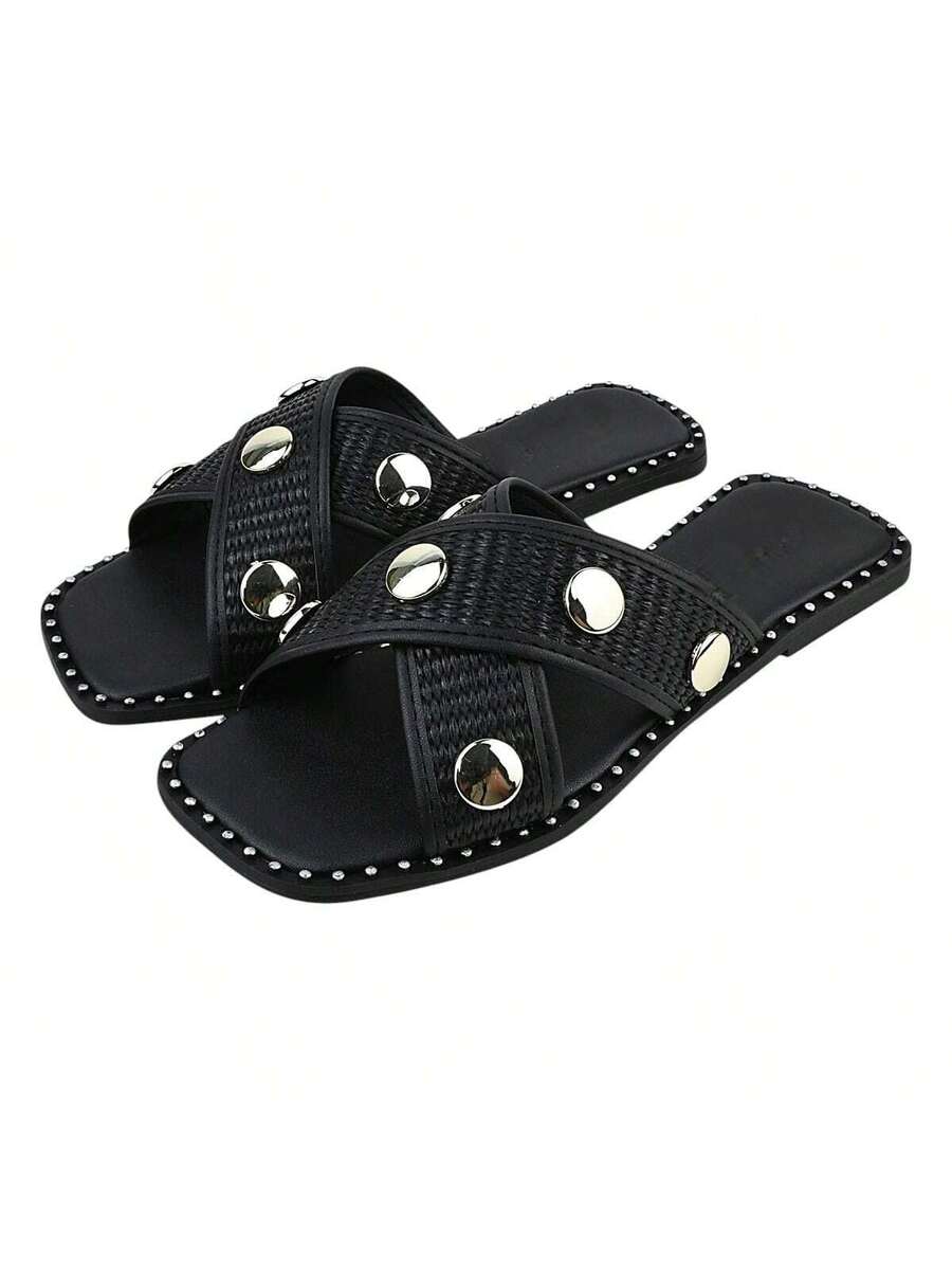 Rasteirinha Feminina Estilo X - Rasteirinha Chic