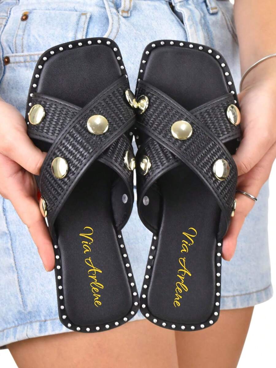 Rasteirinha Feminina Estilo X - Rasteirinha Chic