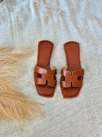 Rasteirinha Feminina Leandra - Rasteirinha Chic