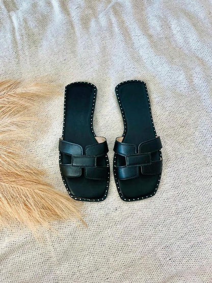 Rasteirinha Feminina Leandra - Rasteirinha Chic