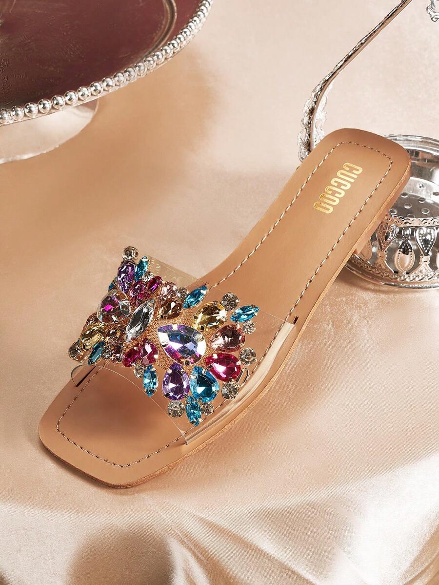 Rasteirinha Planas com Pérolas - Rasteirinha Chic