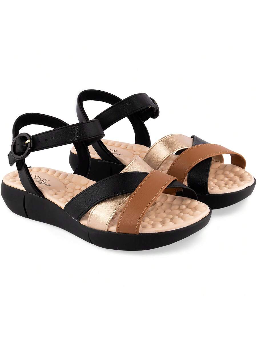 Sandália Esporão Confortável 7142 Thâmara - Rasteirinha Chic