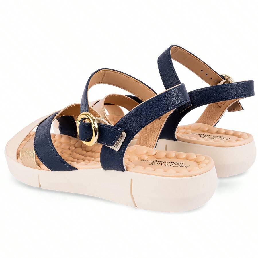 Sandália Esporão Confortável 7142 Thâmara - Rasteirinha Chic