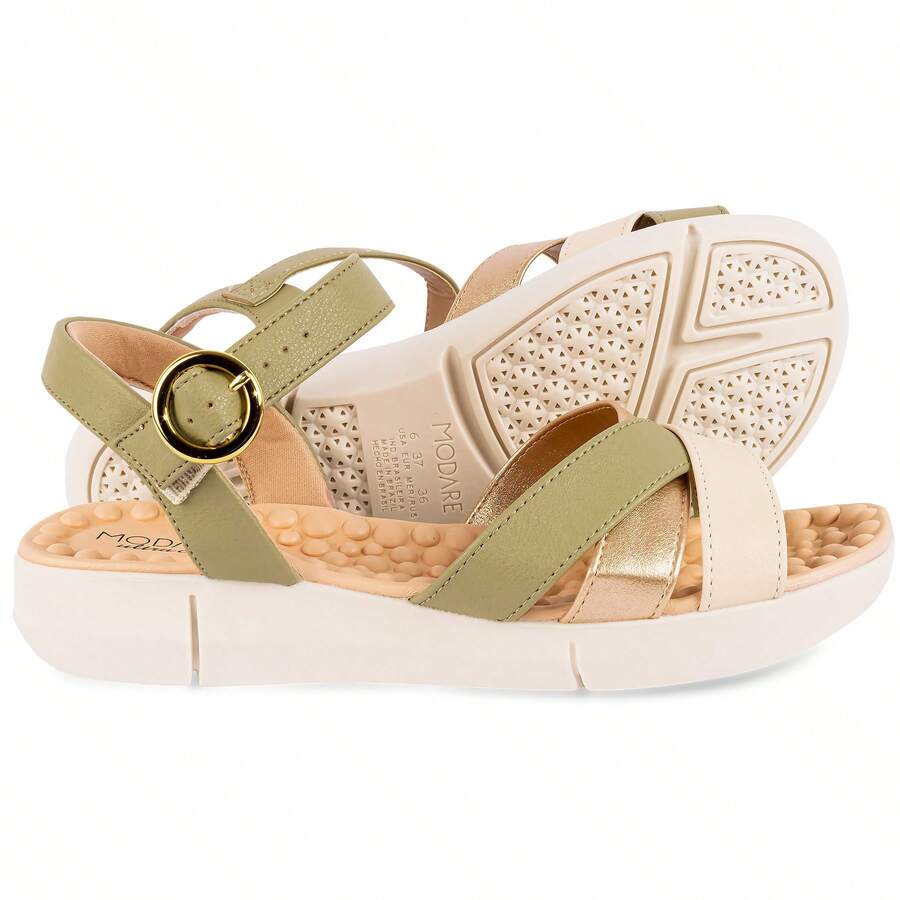 Sandália Esporão Confortável 7142 Thâmara - Rasteirinha Chic