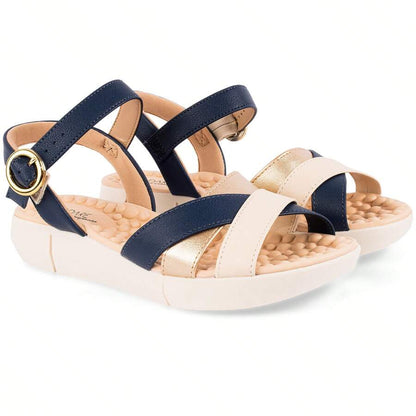 Sandália Esporão Confortável 7142 Thâmara - Rasteirinha Chic