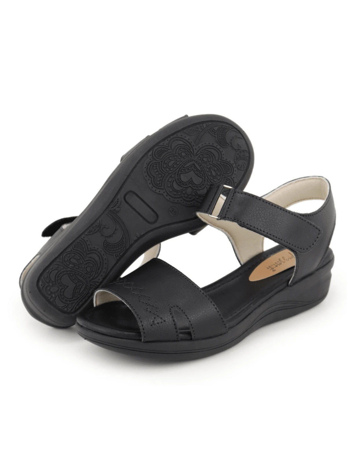 Sandália Feminina Mazzaro Outlet Bordado - Rasteirinha Chic