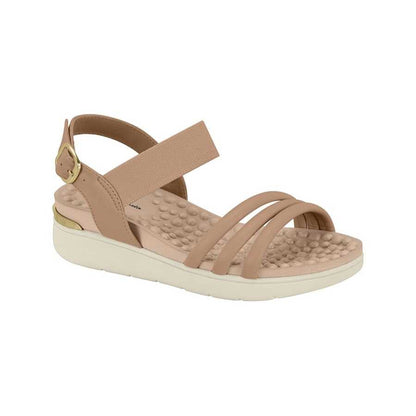 Sandália Feminina Tiras Tripla - Rasteirinha Chic