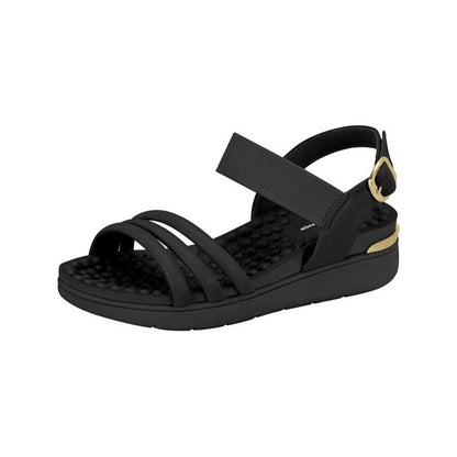 Sandália Feminina Tiras Tripla - Rasteirinha Chic