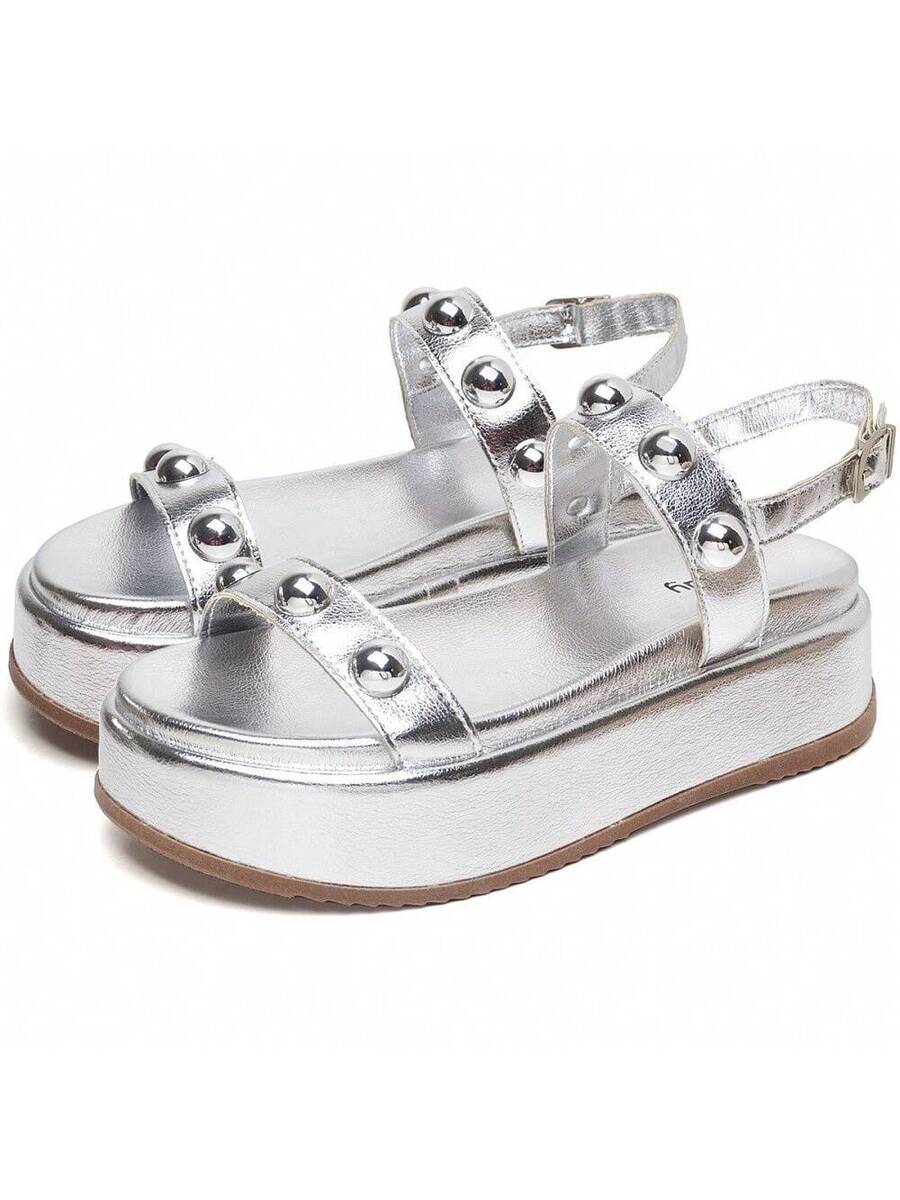 Sandália Flatform Feminina 2074FG - Rasteirinha Chic