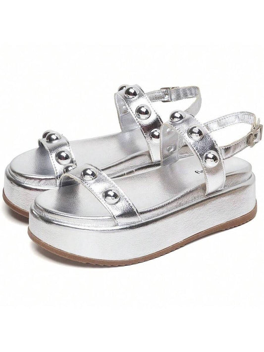 Sandália Flatform Feminina 2074FG - Rasteirinha Chic