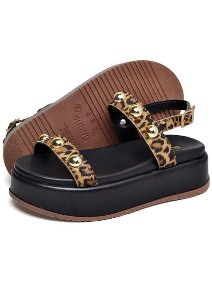 Sandália Flatform Feminina 2074FG - Rasteirinha Chic