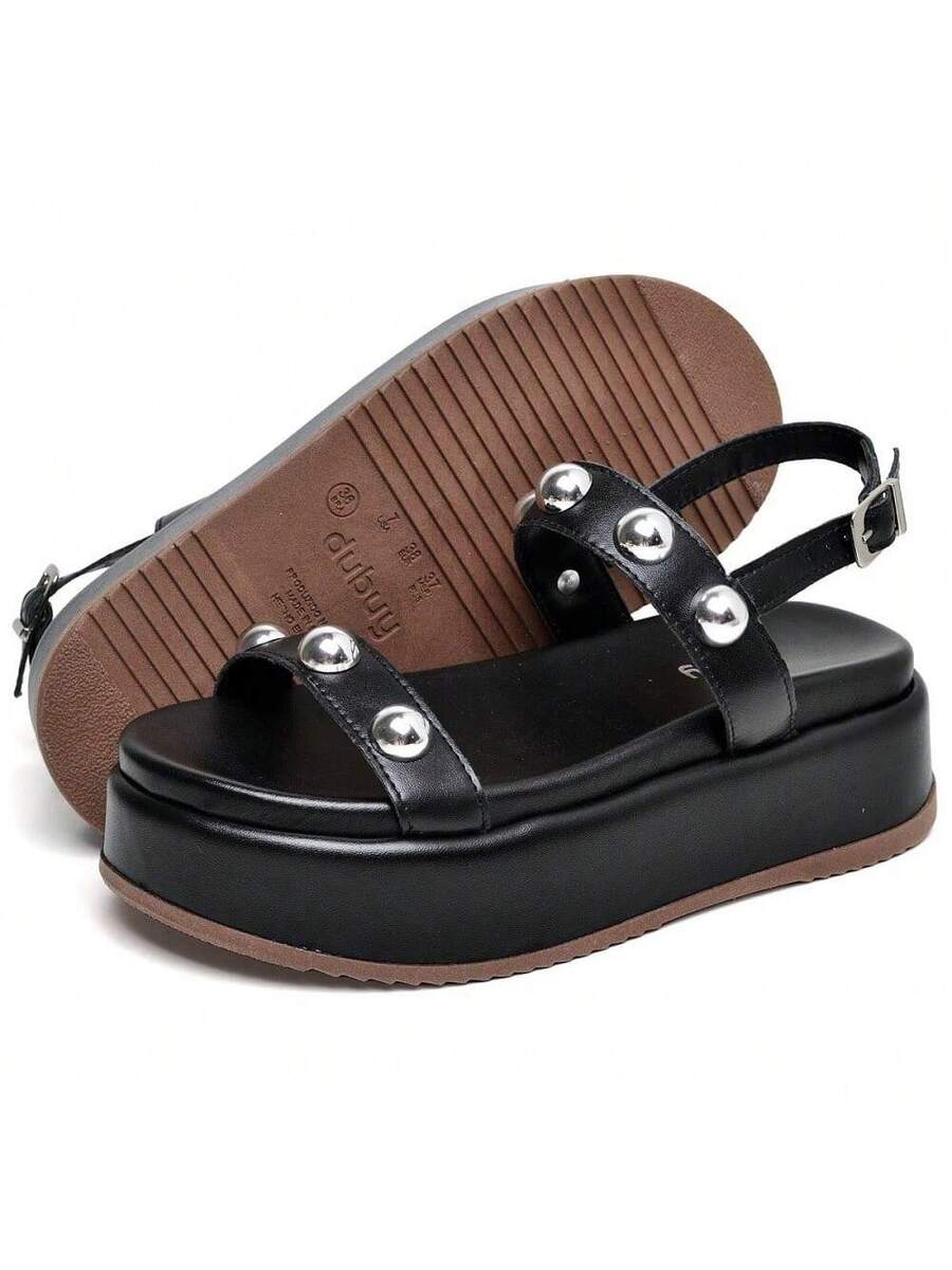 Sandália Flatform Feminina 2074FG - Rasteirinha Chic