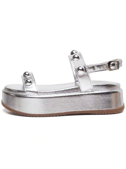 Sandália Flatform Feminina 2074FG - Rasteirinha Chic