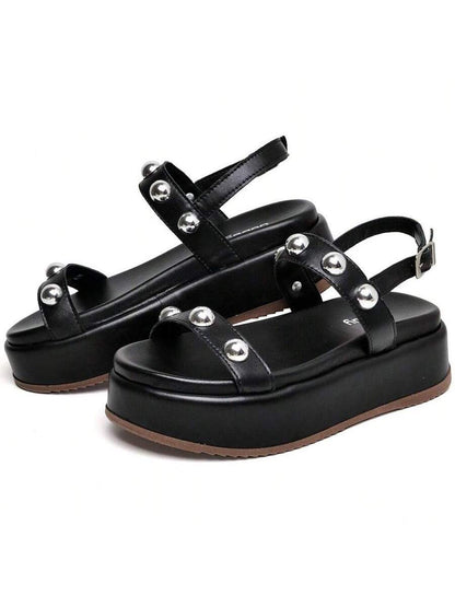 Sandália Flatform Feminina 2074FG - Rasteirinha Chic